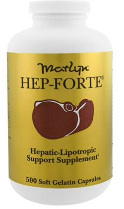Naturally Vitamins - Marlyn's Hep-Forte 500 SoftGe