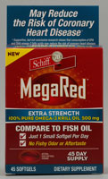 MEGA RED EXTRA STRENGTH 45 SOFTGEL