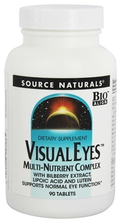 VISUAL EYES WITH BILBERRY & LUTEIN 90 TABS 