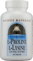 L-PROLINE 275/L-LYSINE 275 60 TABS