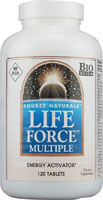 LIFE FORCE MULTIPLE-NO IRON 120 TABS