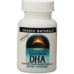 素食 DHA 200 毫克 30 軟膠囊