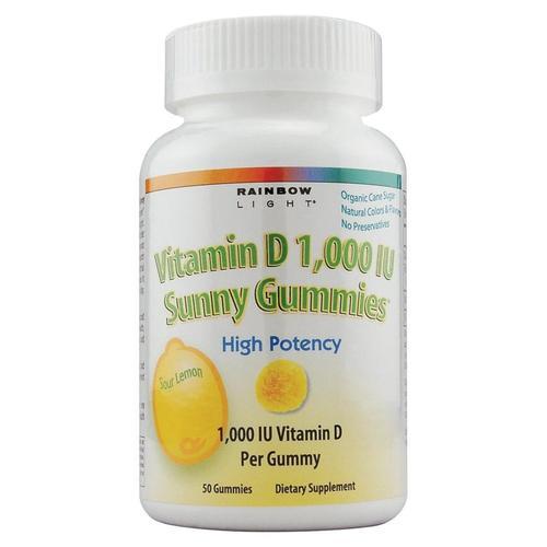 Vitamin D 1000IU Sunny Gummies Lemon 100 顆