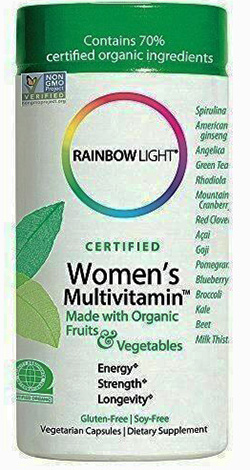 Womens Organic Multivitamin 120 cap