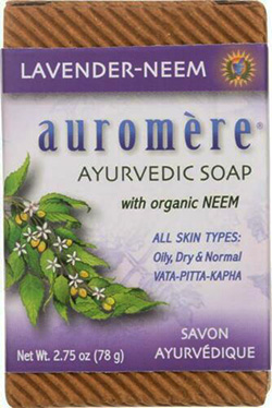 AYURVEDIC BAR SOAP LAVENDER-NEEM 2.75 OUNCE