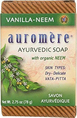 AYURVEDIC BAR SOAP VANILLA NEEM 0.71 OUNCE