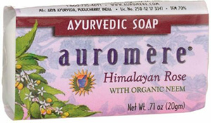 AYURVEDIC BAR SOAP HIMALAYAN ROSE 0.71 OUNCE