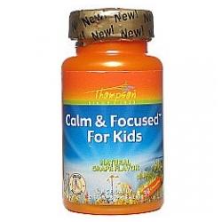 CALM & FOCUSED FOR KIDS GRAPE 30 CHEWABLE
