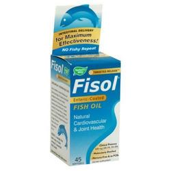 FISOL DELAYED-RELEASE FISH OIL 45 SOFTGELS
