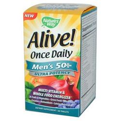 Alive Once Daily Mens 50+ Ultra 60 tablet