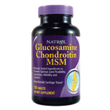 GLUCOSAMINE/CHONDRTN MSM 150 TABS