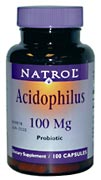ACIDOPHILUS,100MG 100 CAP