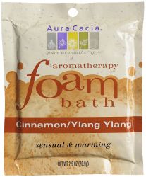 Aromatherapy Foam Bath Cinnamon Ylang 2.5 ounce