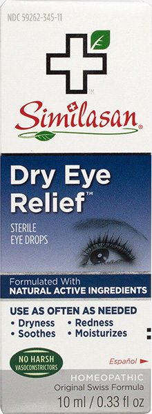 防治乾眼症天然眼藥水 0.33 盎司