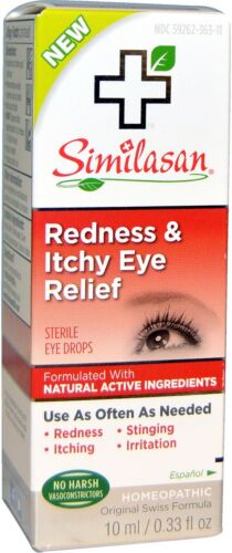消除紅眼止癢眼藥水 0.33 盎司