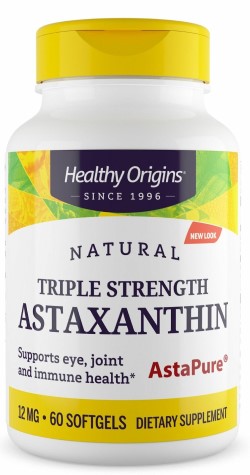 ASTAXANTHIN 12MG (TRIPLE STRENGTH) 60 SOFTGEL