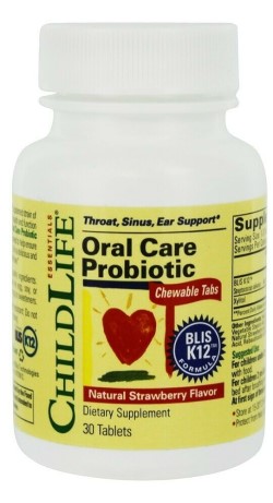 ORAL CARE PROBIOTIC STRAWBERRY CHEWABLE TABLETS 30 CHEWABLE