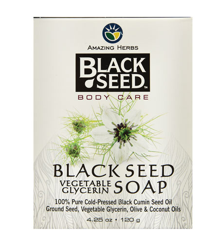 BLACK SEED VEGETABLE GLYCERIN SOAP 4.25 OZ