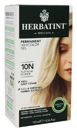 HERBATINT HAIR COLOR 10N PLATINUM BLONDE KIT 4.5OZ
