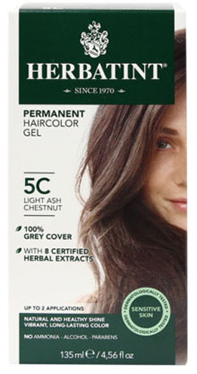 植物染髮劑 (5C) 淺灰栗色 4.5 盎司