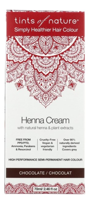 HENNA CREAM CHOCOLATE 2.46 OUNCE
