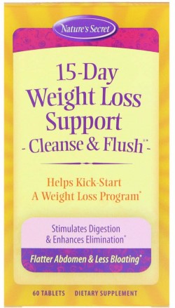 15-DAY WEIGHT LOSS, CLEANSE & FLUSH 60 TAB
