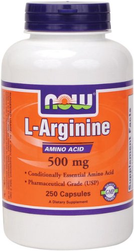 L-Arginine 500 mg 250 Caps
