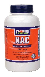 NAC 600 MG N-ACETYL CYSTEINE - 250 CAPS