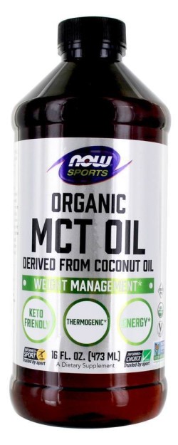 有機MCT 中鏈三酸甘油脂油 16 盎司 