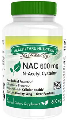 NAC N-ACETYL CYSTEINE 600 MG 60 CAPVEGI