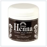 HENNA,PERSIAN DARK BROWN 4 OZ