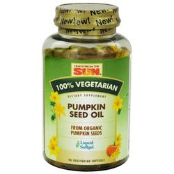 100% VEGETARIAN PUMPKIN SEED OIL 90 SOFTGEL