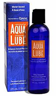 AQUA LUBE PERSONAL LUBRICANT LIQUID WATER-BASED 4 OZ