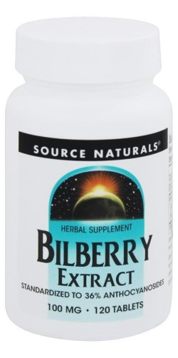 BILBERRY EXTRACT 100 MG 120 TABS