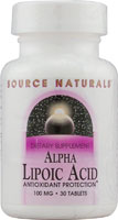 ALPHA-LIPOIC ACID 100 MG 30 TABS