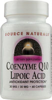 COENZYME Q10/LIPOIC ACID 30 毫克/30 毫克60 CAPS