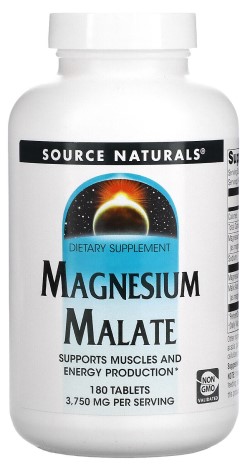 MAGNESIUM MALATE 1250 MG 180 TABS 