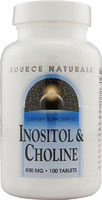 INOSITOL/CHOLINE 400 MG/400 MG 100 TABS