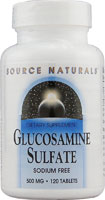 GLUCOSAMINE SULFATE 500 MG 120 TABS