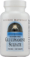 GLUCOSAMINE SULFATE 750 MG 120 TABS