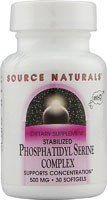 PHOSPHATIDYL SERINE COMPLEX 500MG 30 SOFTGELS 