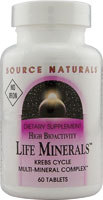 LIFE MINERALS NO IRON 60 TABS