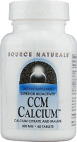 CCM CALCIUM 60 TABS