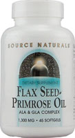 FLAX SEED-PRIMROSE OIL 1300 MG 45 SG