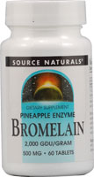 BROMELAIN 500 MG 2000 GDU/G 60 TABS