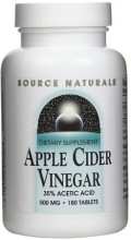 APPLE CIDER VINEGAR 500MG 180 TAB