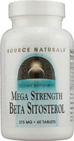 BETA SITOSTEROL 375MG MEGA STRENGTH 60 TABS 
