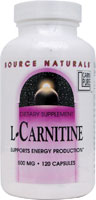 L-CARNITINE 500 MG 120 CAPS