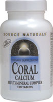 CORAL CALCIUM MULTI-MINERAL COMPLEX 120 TABS