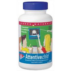 ATTENTIVE CHILD CHEWABLE 120 WAFERS